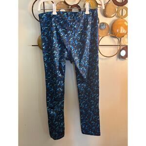 Women’s Nike small blue multicolor leggings